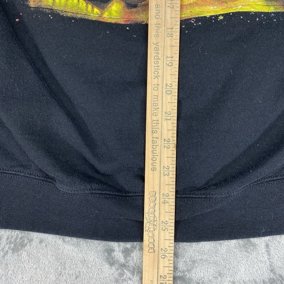 Elton John Hoodie Mens Large Black Full Zip Yellow Brick Road Farewell Tour 2022 - Picture 10 of 10